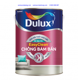 Sơn nội thất Dulux Easyclean chống bám bẩn bề mặt mờ Z966