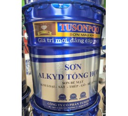 Sơn sắt mạ kẽm giá rẽ Alkyd - Tusonpoo Sơn sắt mạ kẽm giá rẽ Alkyd - Tusonpoo